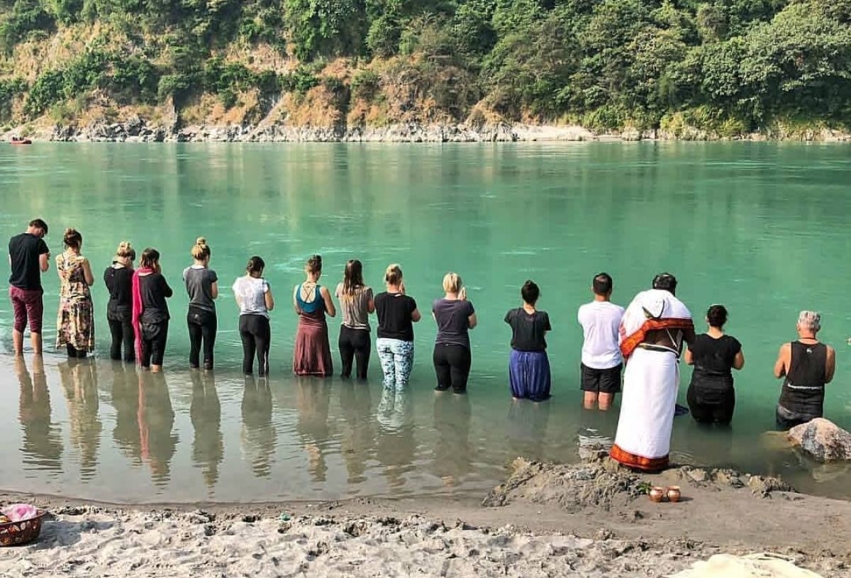 Yoga Ceremony in Rishikesh